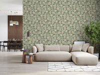 Cottage Chique - sage Wallpaper⁠
