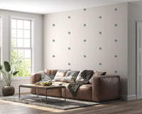 Minimalist Hand-Drawn Flourish Pattern Wallpaper⁠