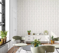 Minimalist Sage Leaf Sprigs Wallpaper⁠