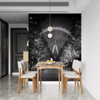 Evening Lights Urban Walkway Wall Mural