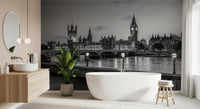 Westminster Riverside Twilight Wall Mural