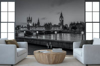 Westminster Riverside Twilight Wall Mural