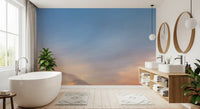 Amber Dusk Atmospheric Sky Wall Mural