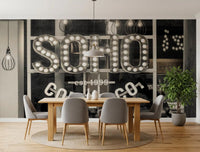 Metropolitan Coffee House Marquee Wall Mural