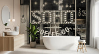 Metropolitan Coffee House Marquee Wall Mural