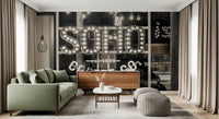Metropolitan Coffee House Marquee Wall Mural