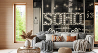 Metropolitan Coffee House Marquee Wall Mural