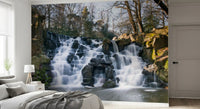 Rugged Mountain Brook Scenery Wall Mural