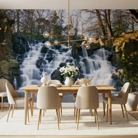 Rugged Mountain Brook Scenery Wall Mural