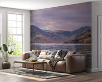 Serene Mountain Wilderness Scenery Wall Mural