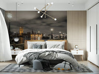 Westminster Evening Riverside Vista Wall Mural