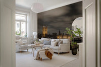 Westminster Evening Riverside Vista Wall Mural