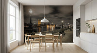 Westminster Evening Riverside Vista Wall Mural