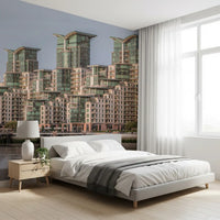Metropolitan Waterfront Vista Wall Mural