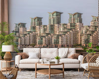 Metropolitan Waterfront Vista Wall Mural