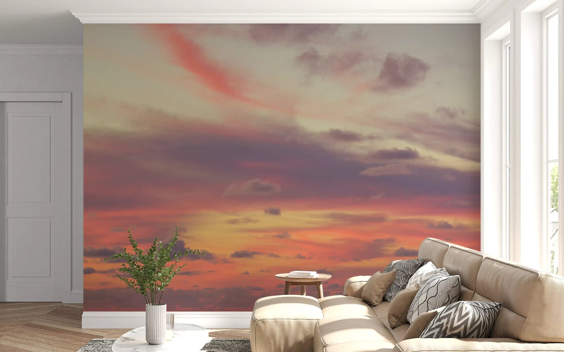 Twilight Gradient Skies Wall Mural