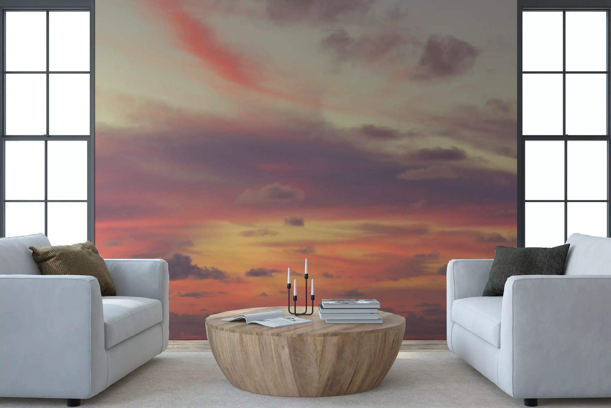 Twilight Gradient Skies Wall Mural
