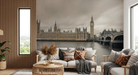 Westminster Big Ben Atmospheric View Wall Mural