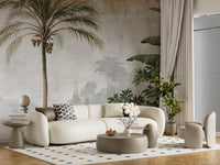 Vintage Coastal Garden Balustrade Wall Mural