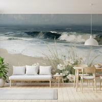 Coastal Meadow Breeze Wall Mural