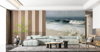 Coastal Meadow Breeze Wall Mural