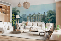 Stately Country Manor Estate Wall Mural
