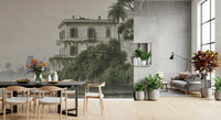 Vintage Villa by the Water Wall Mural