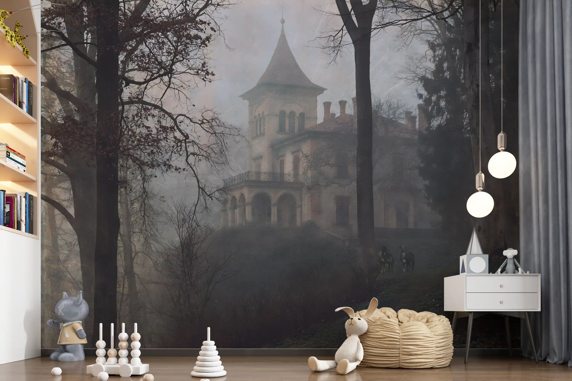 Enchanted Forest Estate Retreat Wall Mural