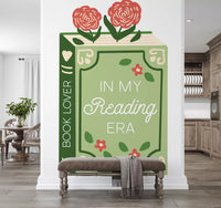 Book Lover Reading Era Wall Mural