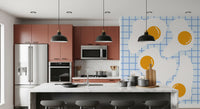 Fried Egg Breakfast Wall Mural