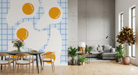 Fried Egg Breakfast Wall Mural
