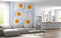 Fried Egg Breakfast Wall Mural