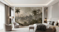 Aged Plaster Coastal Vista Wall Mural