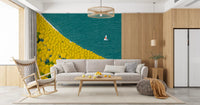 Isometric Autumn Sailing Journey Wall Mural