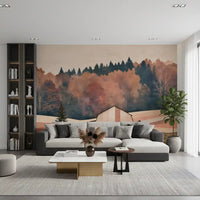 Rustic Autumnal Barn Countryside Wall Mural