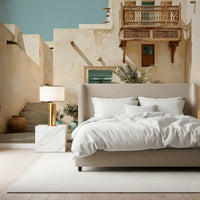 Middle Eastern Courtyard Oasis Wall Mural