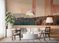 Abstract Horizon Lake Scenery Wall Mural