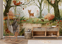 Forest Floor Wilderness Habitat Wall Mural