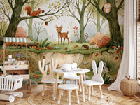 Forest Floor Wilderness Habitat Wall Mural