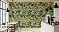 Enchanted Woodland Flora and Fauna Wallpaper⁠