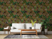 Enchanted Woodland Forest Creatures Wallpaper⁠