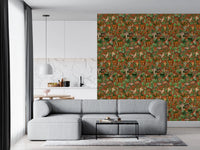 Vintage Botanical Woodland Collection Wallpaper⁠