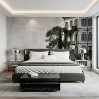Italian Lakeside Villa Architectural View Wall Mural