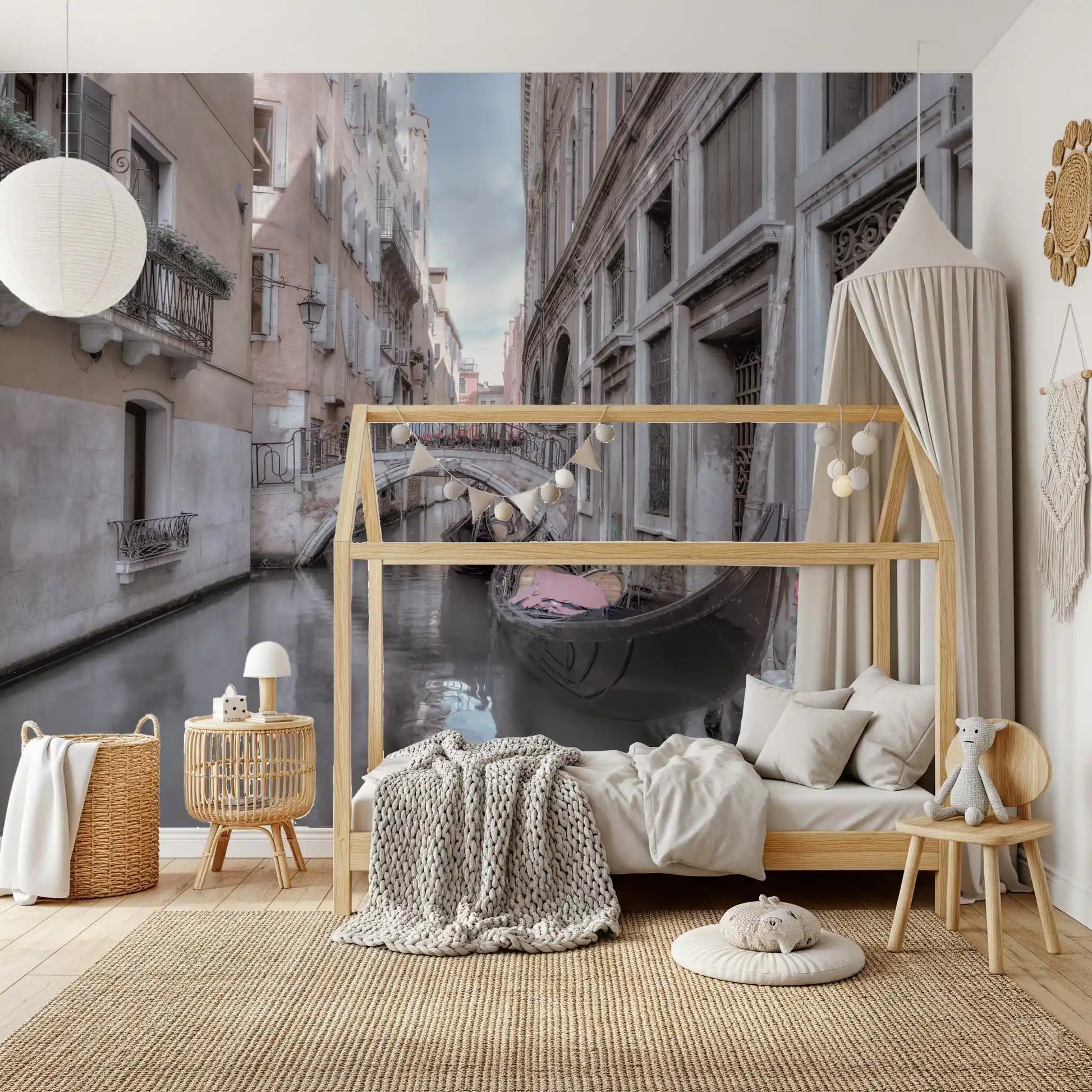 Italian Morning Reflections Wall Mural