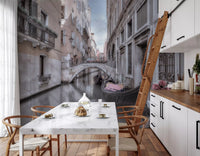 Italian Morning Reflections Wall Mural