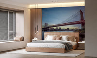 Architectural Bridge Horizon Wall Mural