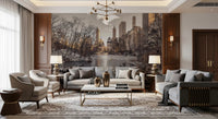 Frozen Urban Sanctuary Wall Mural