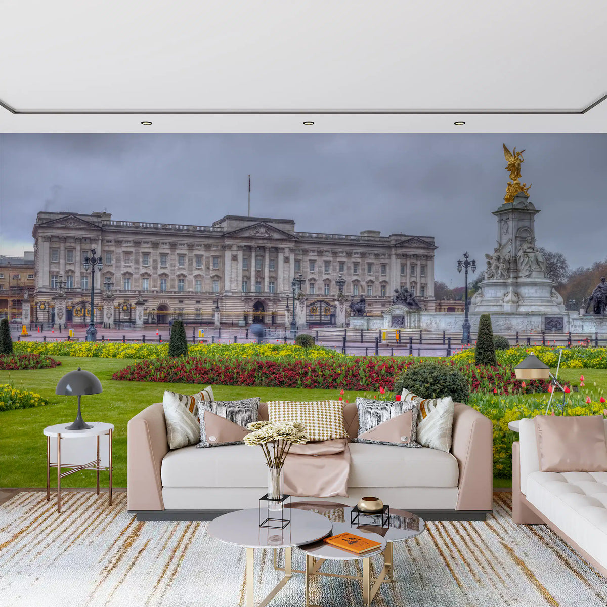 Spring Garden Palace Vista Wall Mural