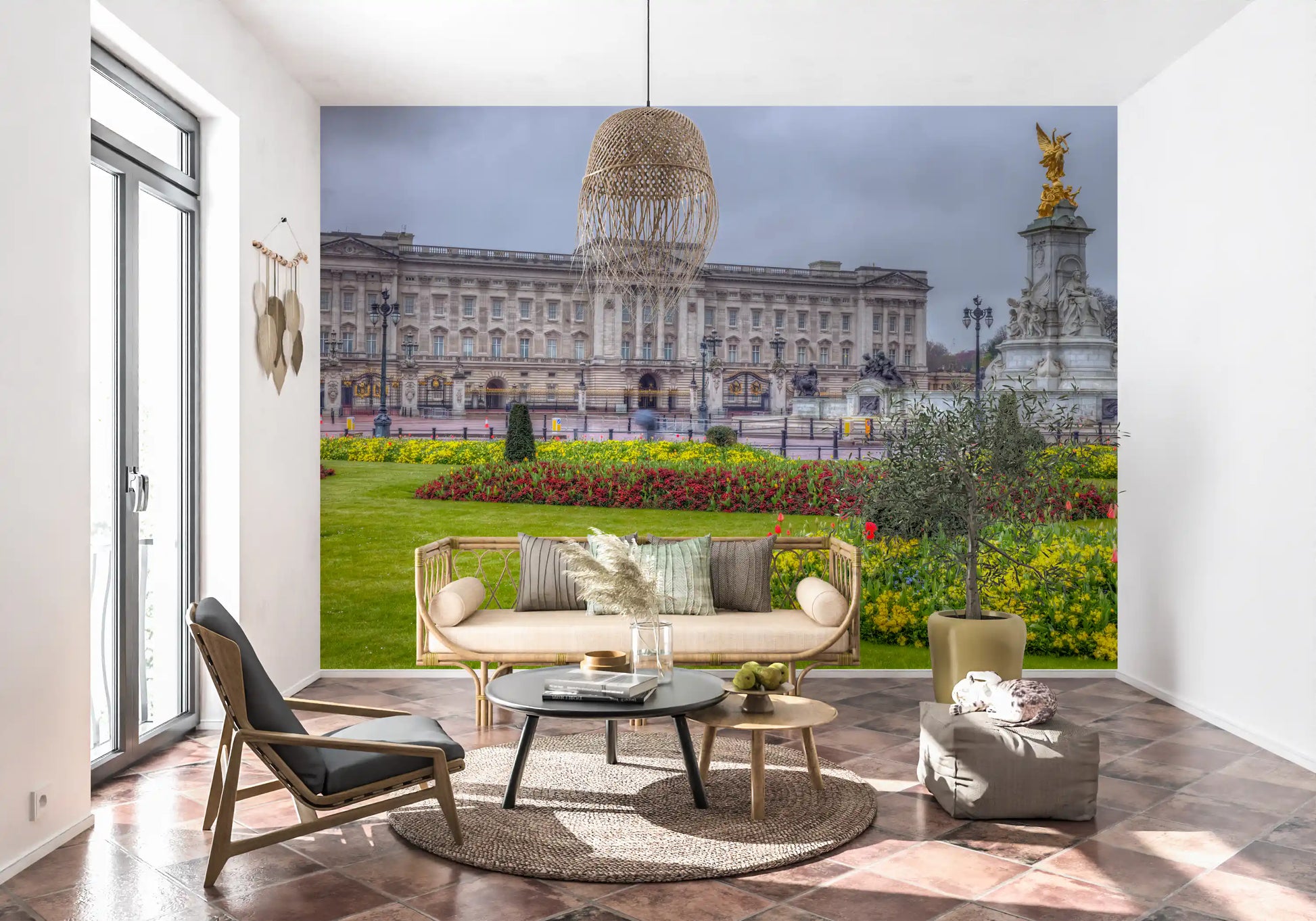 Spring Garden Palace Vista Wall Mural