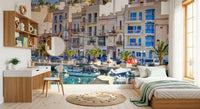 Stony Waterfront Architectural View Wall Mural